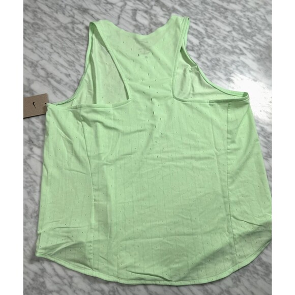 Nike Womens AeroSwift Dri-FIT ADV Running Singlet Size XL FN2504 376 Green NEW - Picture 9 of 12